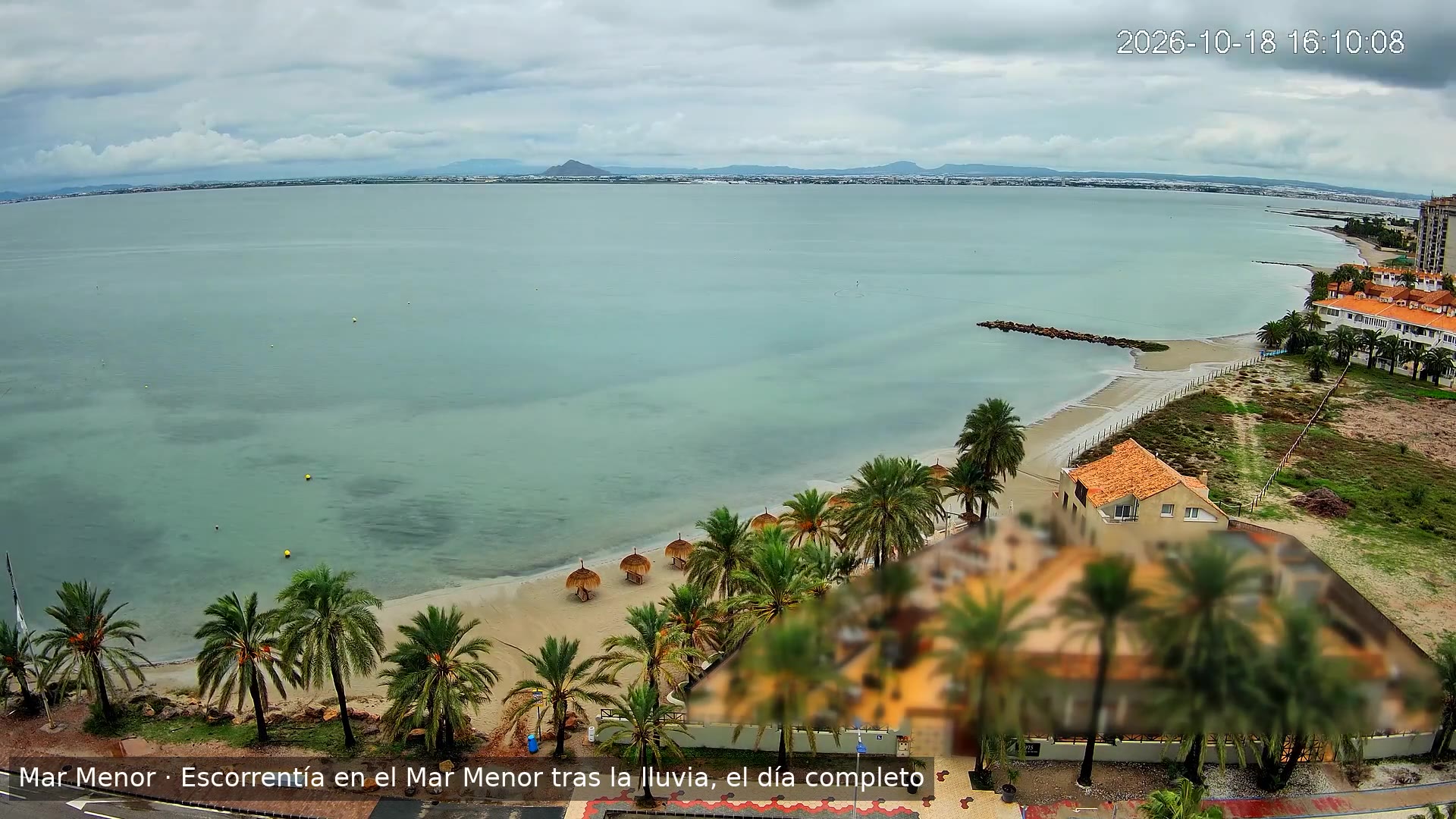 Del aguacero al atardecer · Mar Menor, La Manga del Mar Menor, 18 de octubre de 2026