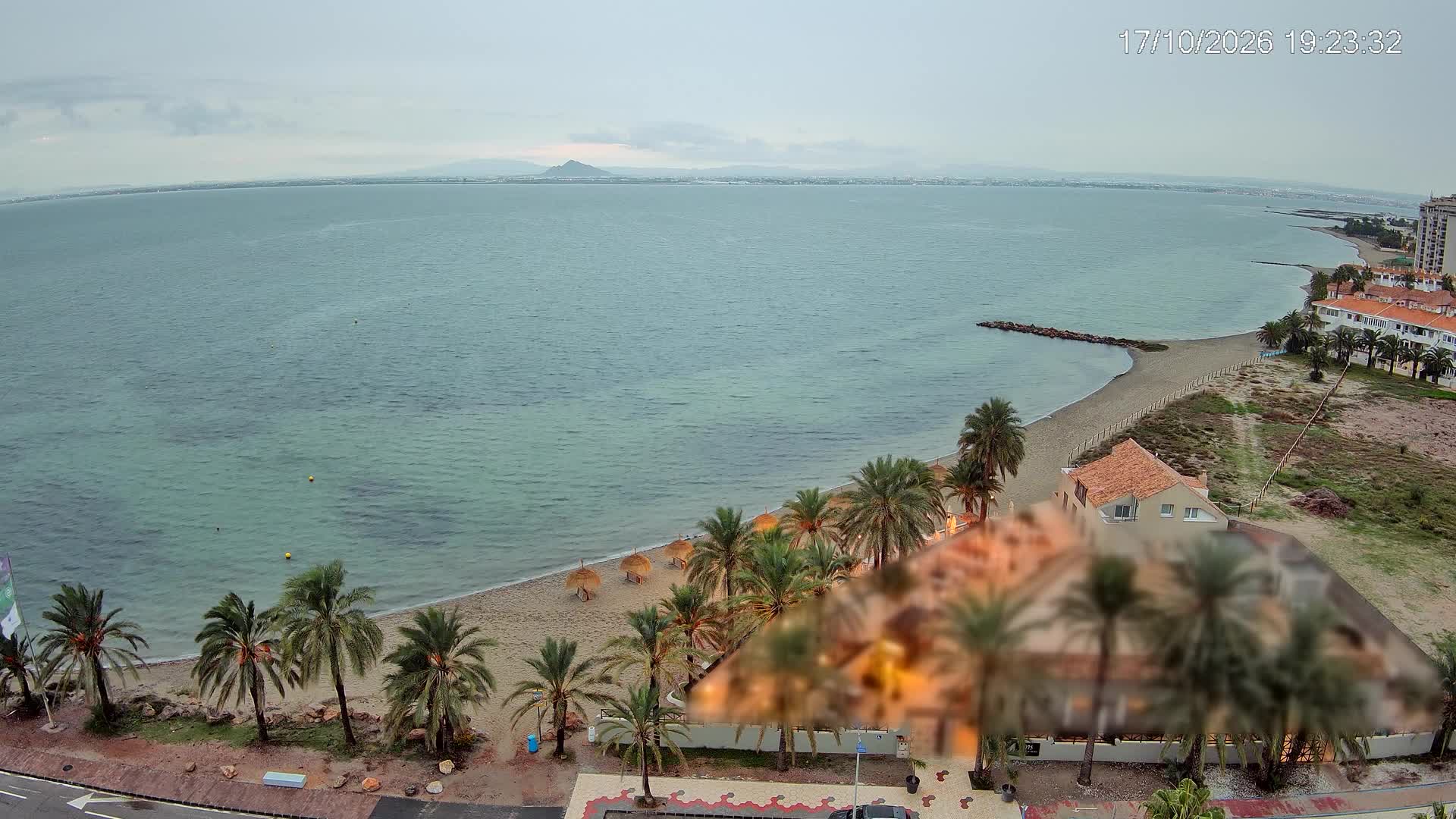 Atardecer sobre el Mar Menor desde La Manga del Mar Menor, 17 de octubre de 2026